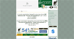 Desktop Screenshot of ippogrifoscacchi.it